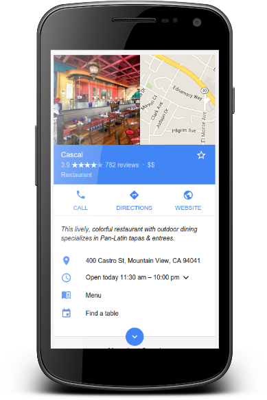 LocalBusiness rich-result example