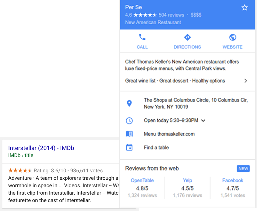 Review rich-result example