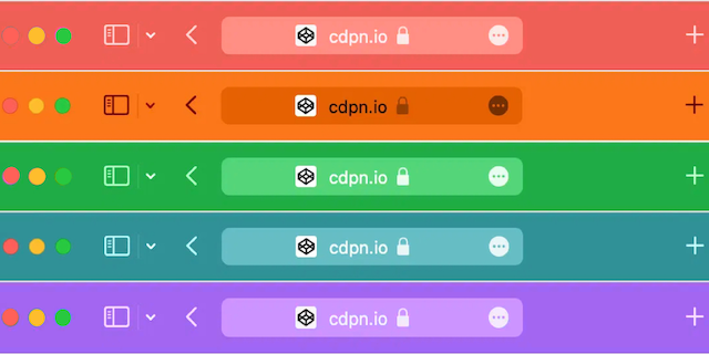 Theme Color Example